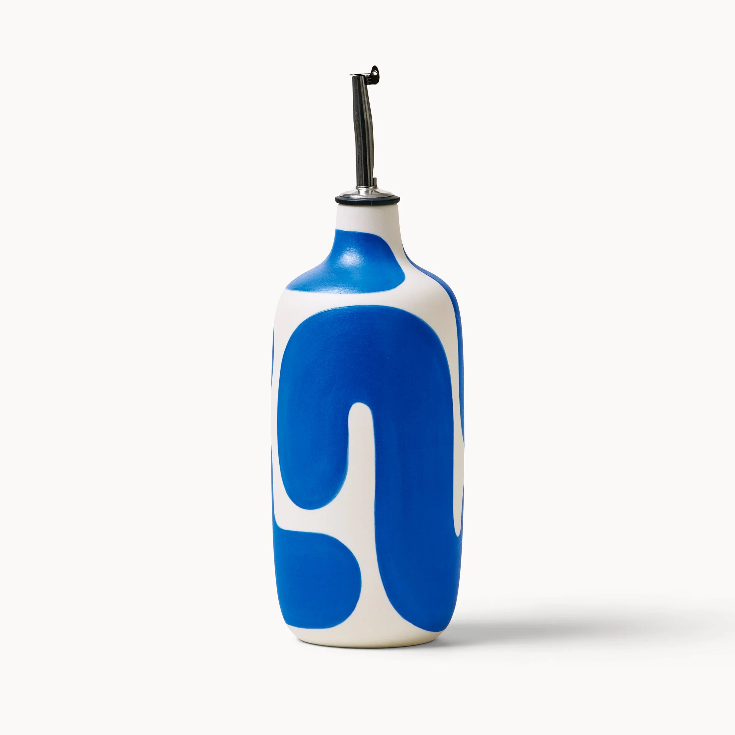 Olive Oil Cruet - Cobalt Color Block — Franca NYC